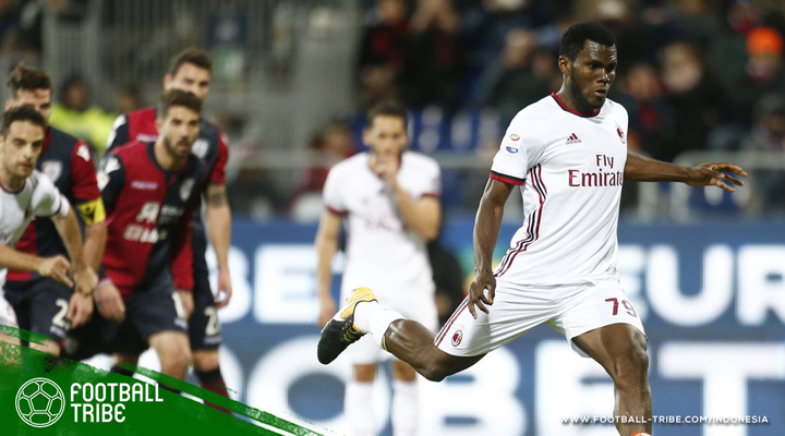 Dua Kartu Merah + Dua Gol Franck Kessie = Kemenangan Beruntun Ketiga AC Milan