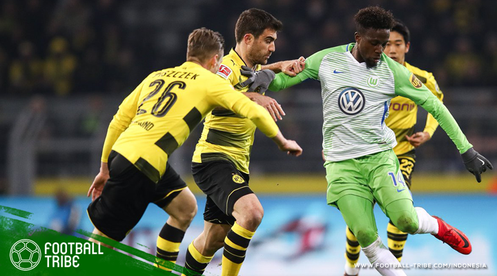 Buang-Buang Peluang, Dortmund Gagal Kalahkan Wolfsburg