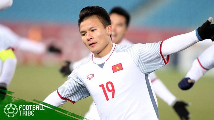 Quang Hai telah diakui sebagai salah satu pemain Asia Tenggara