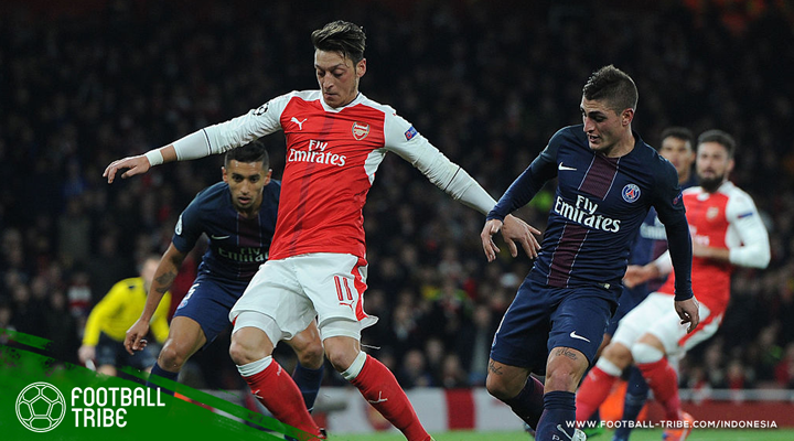 Paris Saint-Germain Bergeliat, Peminat Mesut Özil Meningkat