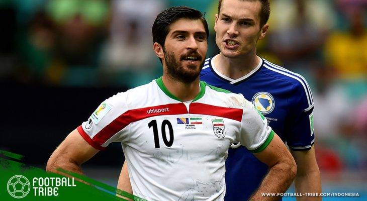 Penyerang Utama Timnas Iran Terancam Dicoret dari Skuat Piala Dunia karena Berciuman!