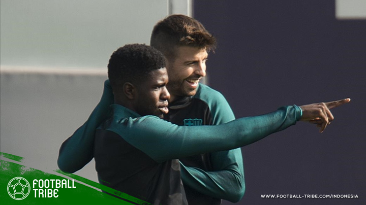 kontrak Samuel Umtiti dan Gerard Pique