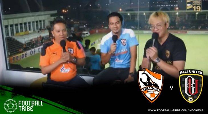 Wargamaya Thailand Sebut Komentator di Laga Chiangrai United Lawan Bali United Tidak Profesional