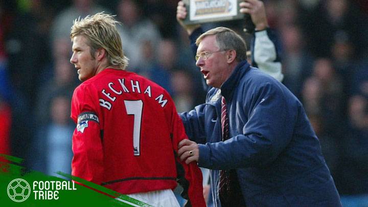kebersamaan antara Beckham dengan Sir Alex