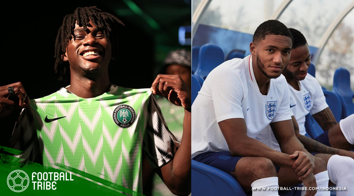 Cantiknya Seragam Timnas Inggris dan Nigeria untuk Piala Dunia 2018