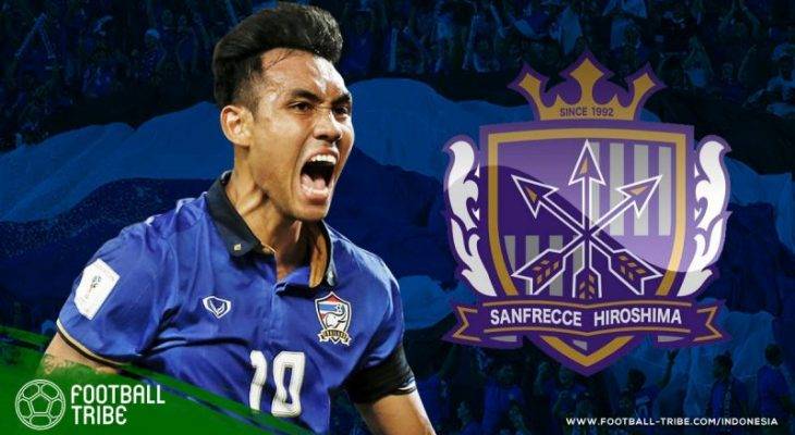 Debut Manis Teerasil Dangda di Liga Jepang