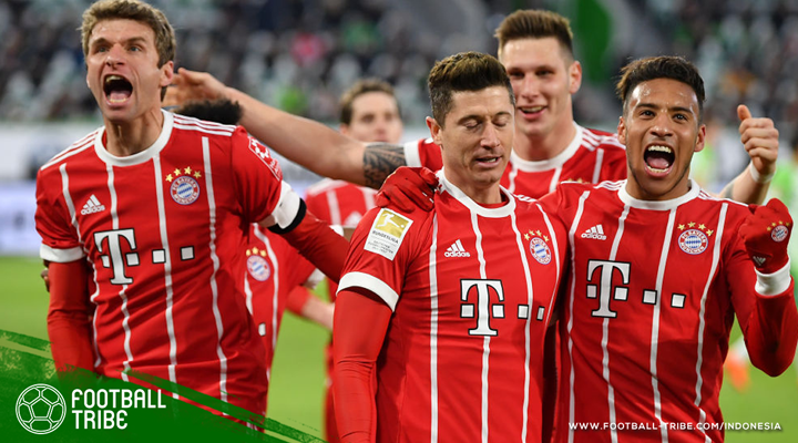 Permalukan Wolfsburg, Bayern Muenchen Catat 10 Kemenangan Beruntun