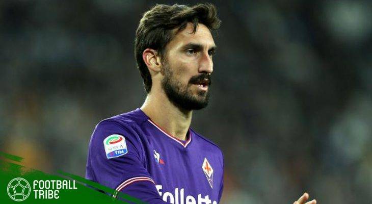 Kapten Fiorentina, Davide Astori Meninggal Dunia
