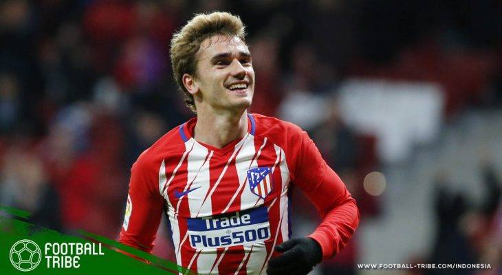 Antoine Griezmann Tampil Sempurna, Atletico Terus Pepet Barcelona