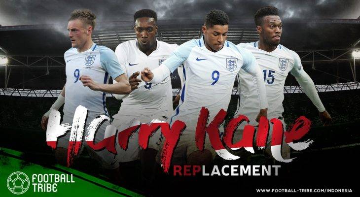 Para Calon Pengganti Harry Kane sebagai Penyerang Utama Timnas Inggris di Piala Dunia 2018