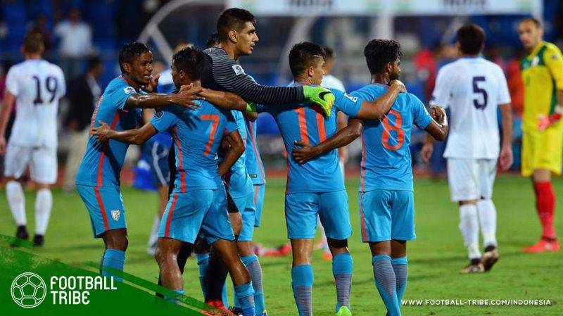 India berhasil lolos ke putaran final Piala Asia