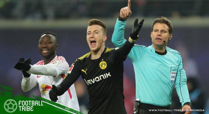 Dortmund Tahan Leipzig, Marco Reus Cetak Gol Bersejarah