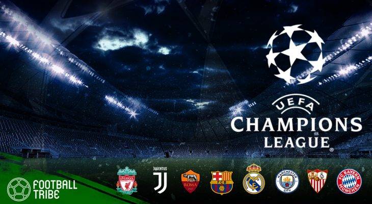 Hasil Undian Babak Perempat-Final Liga Champions Eropa