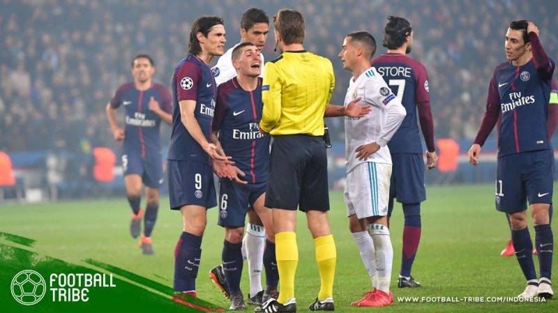 Verratti diusir oleh wasit