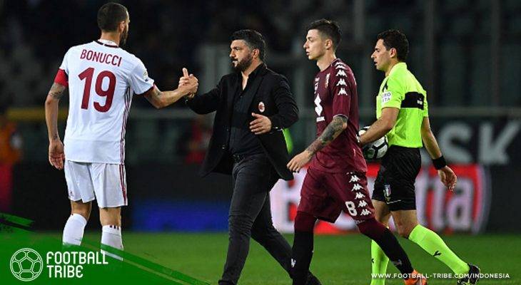 Milan Belum Menang Sejak Gattuso Perpanjang Kontrak