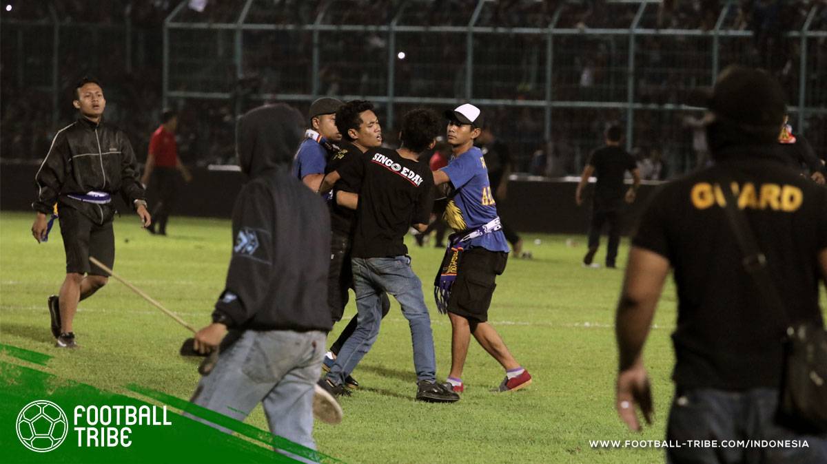 Kerusuhan Di Laga Arema Vs Persib