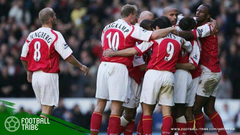 Arsenal dan Wenger merayakan kemenangan