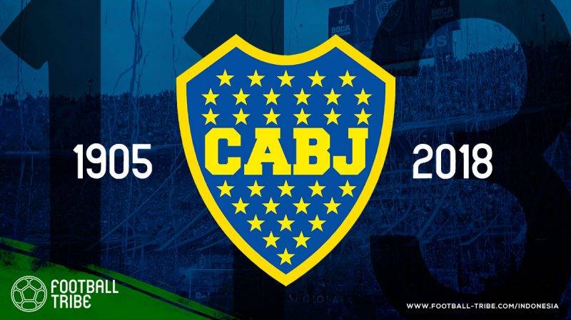 Boca Juniors merayakan hari ulang tahunnya