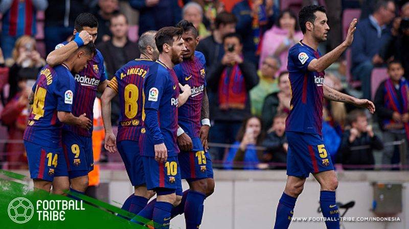 Barcelona berhasil memenangkan laga penting