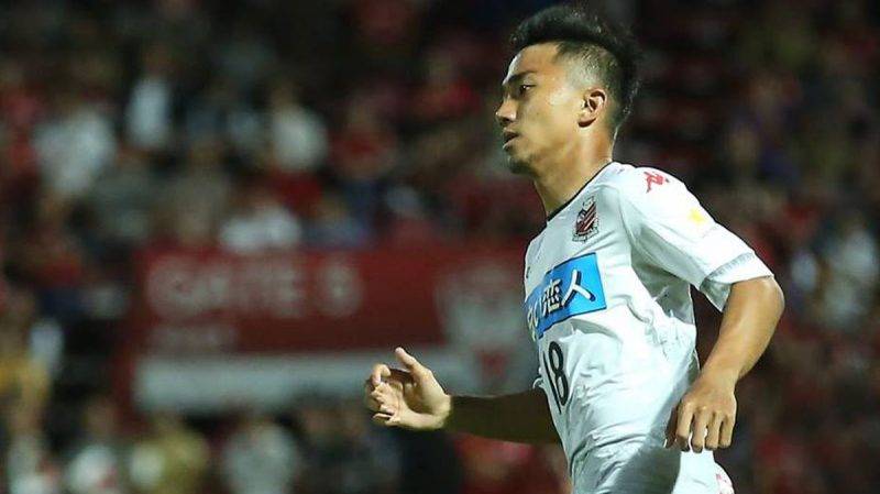 Chanathip Songkrasin juga mencetak gol