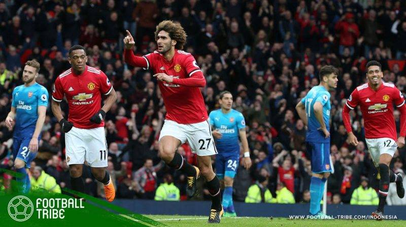 Manchester United yang berperan sebagai tuan rumah