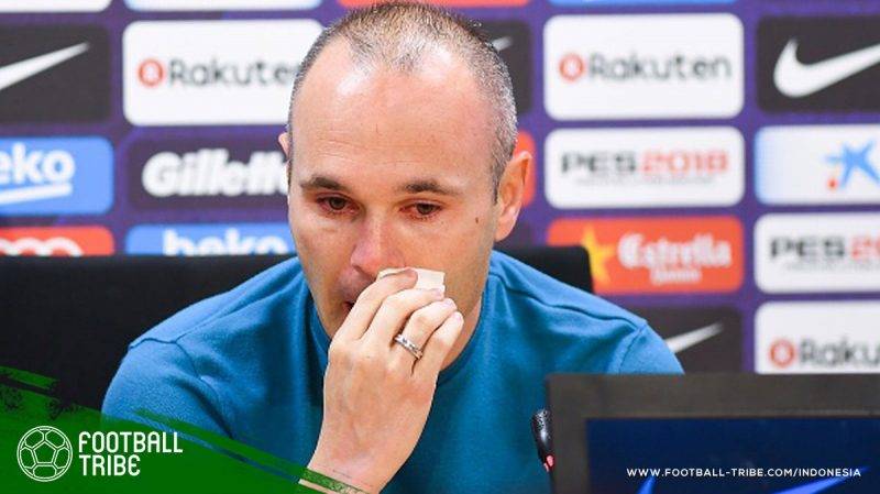 Andres Iniesta mengumumkan secara resmi