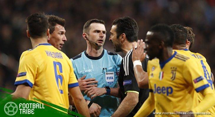 Gianluigi Buffon Dihukum Tiga Laga di Kompetisi Eropa akibat Ucapan ke Michael Oliver