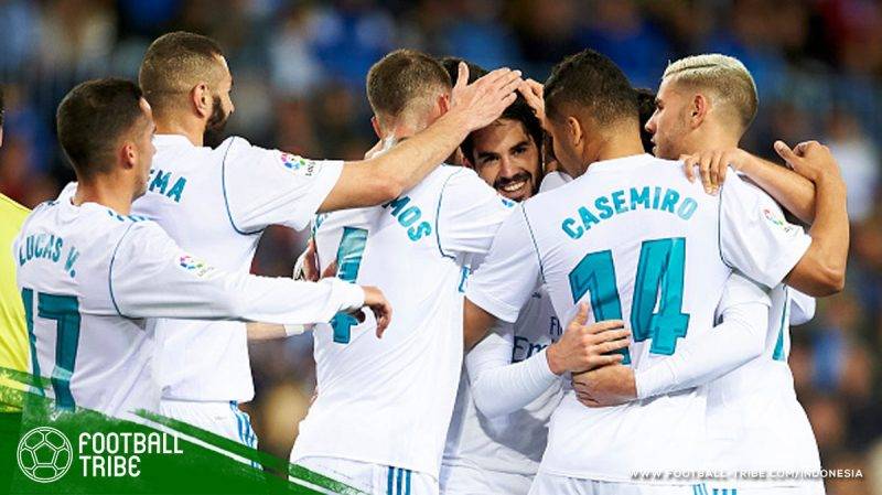 Real Madrid kembali merebut posisi tiga