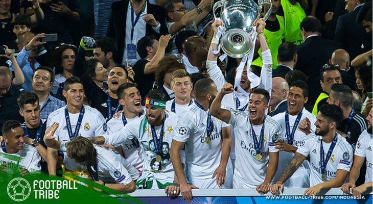 Daftar Fragmen Unik Real Madrid: Ketika Si Putih Melempem di Liga, Namun Meledak di Liga Champions Eropa