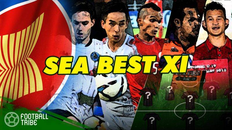 sebelas pemain terbaik di Asia Tenggara