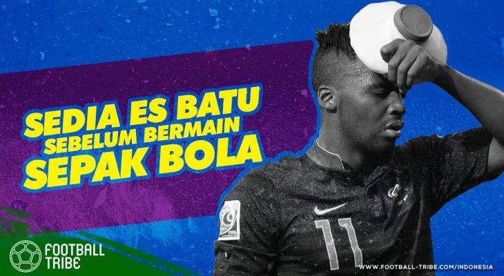 Sedia Es Batu Sebelum Bermain Sepak Bola