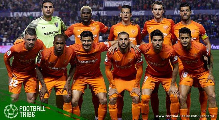 Malaga CF Jadi Klub Pertama di Liga Top Eropa yang Terdegradasi