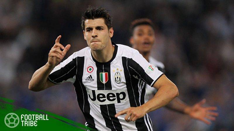 Pertemuan antara Morata dengan Paratici