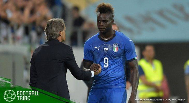 Melihat Kembali Mario Balotelli Mencetak Gol dengan Seragam Italia