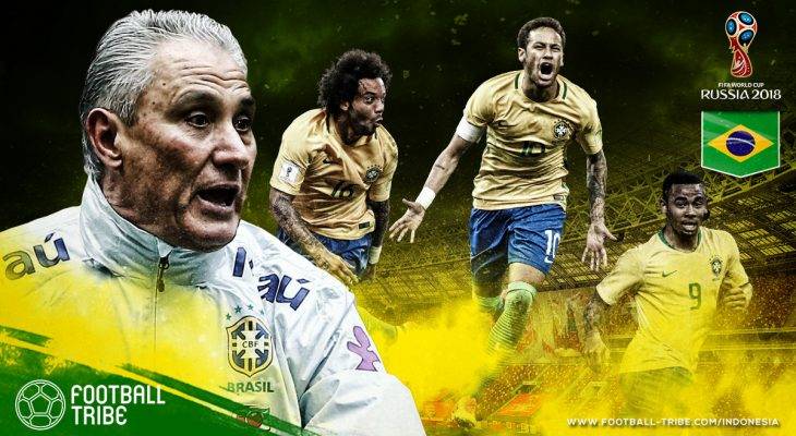 Profil Brasil di Piala Dunia 2018: Menuntaskan Perburuan Hexacampeonato