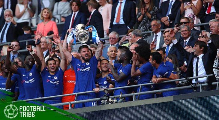 Tribe Rating: Kegemilangan Eden Hazard dan Solidnya Lini Belakang Bawa Chelsea Juarai Piala FA