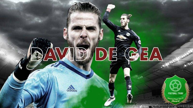 de Gea di bawah mistar United