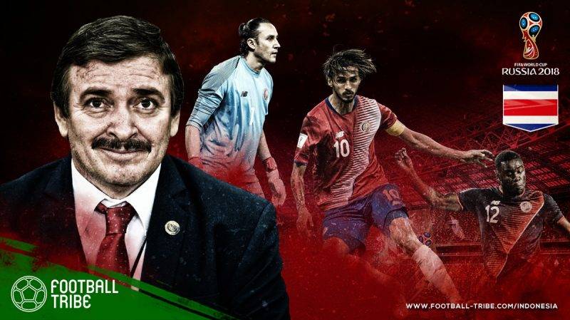 Kosta Rika amat fasih dalam memainkan sepak bola direct