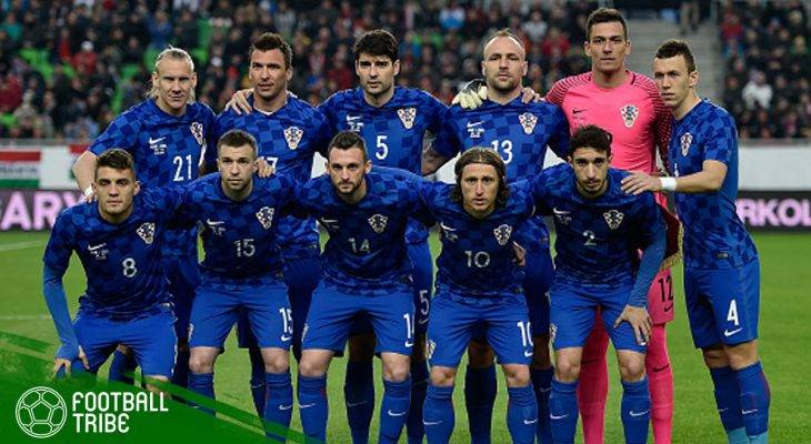 Kroasia Resmi Umumkan Skuat Sementara untuk Piala Dunia 2018