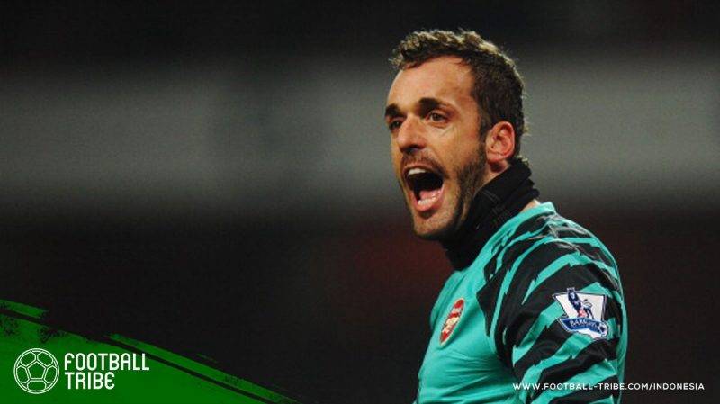 Almunia sempat menjadi pilihan utama Wenger