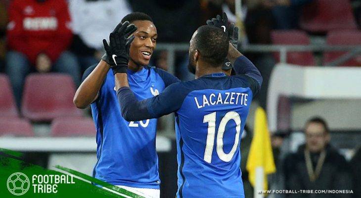 Didier Deschamps Berikan Penjelasan Dibalik Pencoretan Alexandre Lacazette dan Anthony Martial