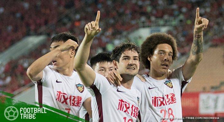 Liga Champions Asia: Alexandre Pato Terbangkan Tianjin Quanjian ke 8 Besar