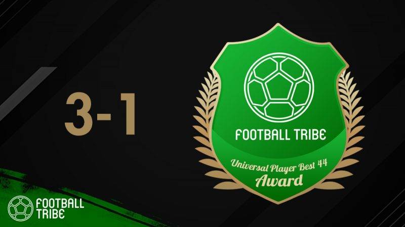 tiga besar Football Tribe 44 Universal Player Awards