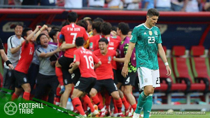 gugurnya Jerman di Piala Dunia 2018