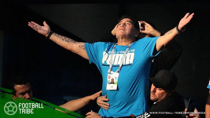 Maradona segera dibawa ke rumah sakit