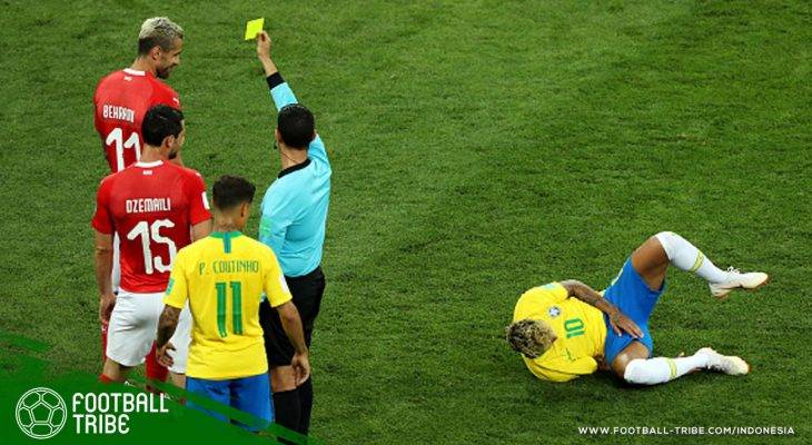 Sebuah Pub di Brasil Berikan Minuman Gratis Tiap Neymar Terjatuh di Piala Dunia 2018