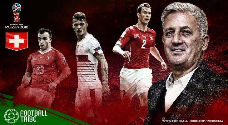 Profil Swiss di Piala Dunia 2018: Misi Schweizer Nati Mengubah Status Underdog di Setiap Turnamen