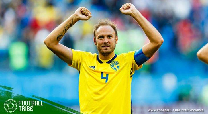 Demi Tantang Inggris, Andreas Granqvist Rela Lewatkan Kelahiran Anaknya