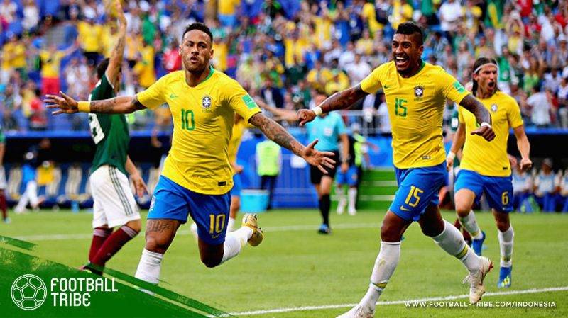 Brasil kembali mengubur asa Meksiko