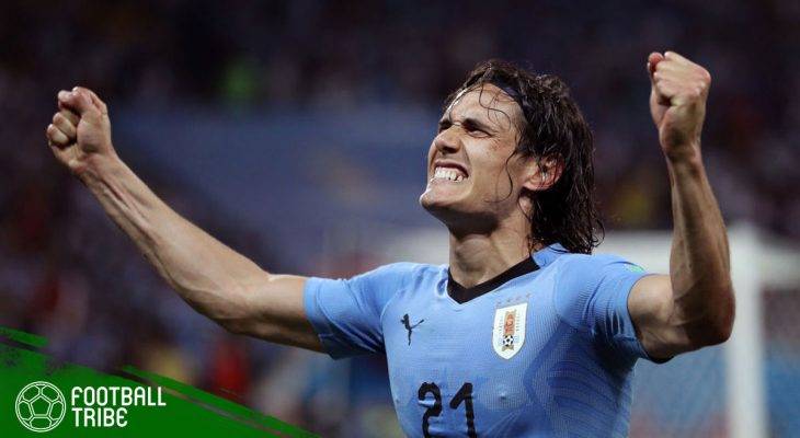 Piala Dunia 2018, Uruguay vs Portugal: Edinson Cavani Gemilang, Portugal Pun Pulang